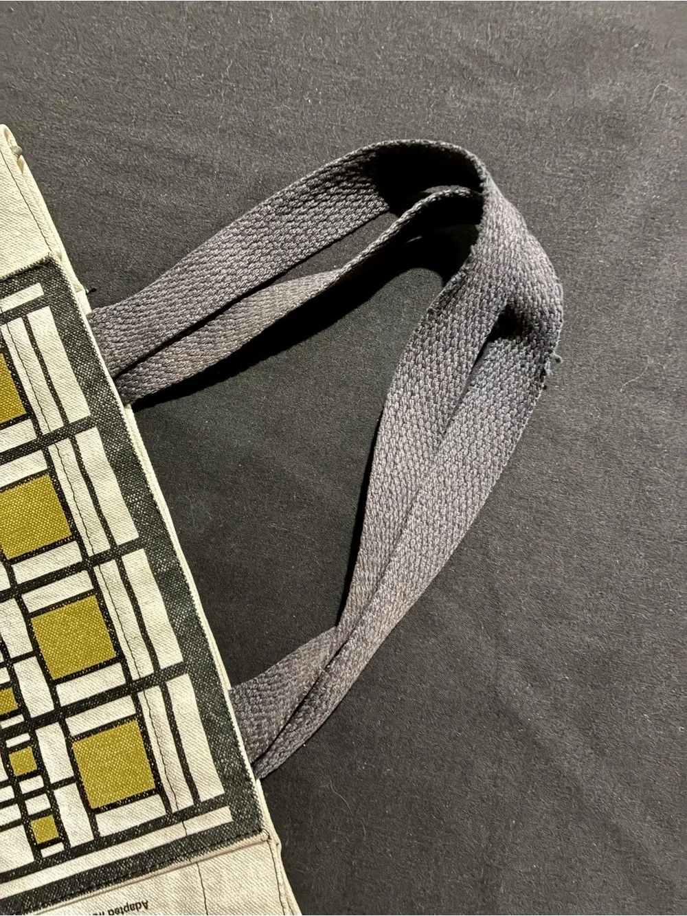 Vintage 1989 Frank Lloyd Wright Canvas Tote Bag